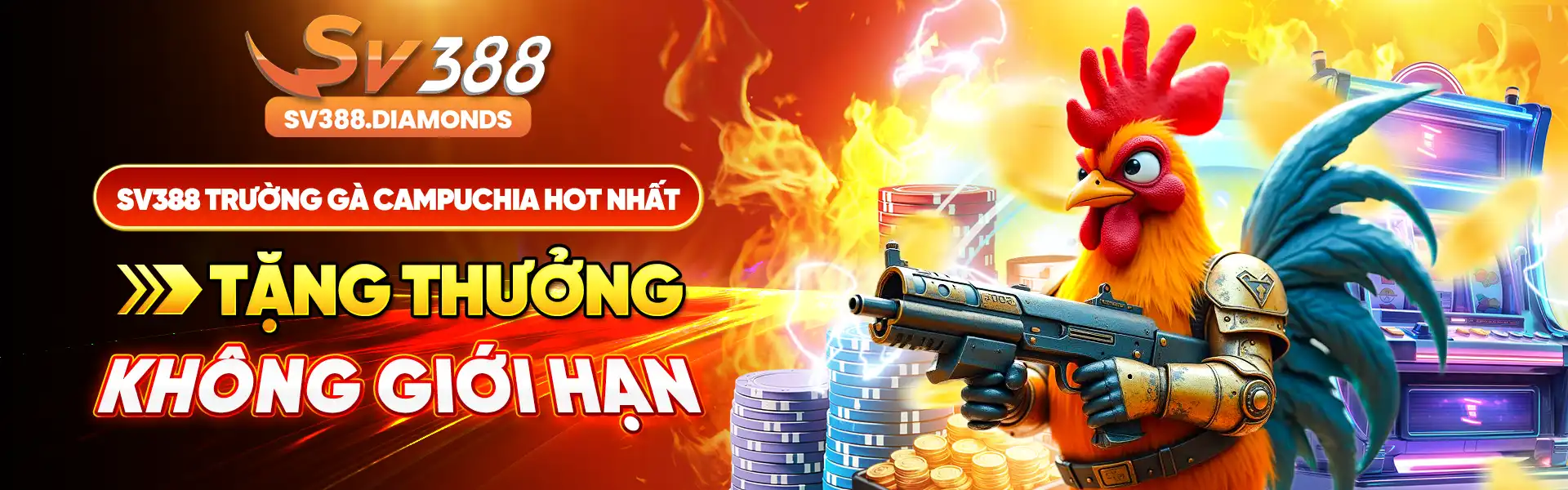 sv388diamonds trường gà Campuchia hot nhất tặng thưởng không giới hạn