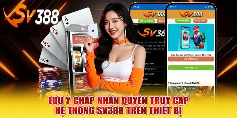 Lưu ý khi tải app SV388
